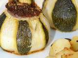 Courgettes rondes farcies