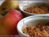 Crumble Pommes Poires