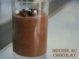 Mousse au chocolat