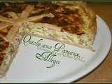 Quiche aux poireaux  version allégée 