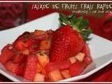 Salade de fruits frais rapide