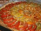 Tarte fine à la tomate