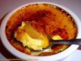 Crème brûlée à l'ananas caramélisé