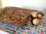 Brownies aux Ferrero Rocher