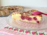 Clafoutis framboise et noix de coco