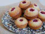 Petits financiers framboise citron