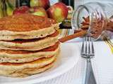 Pancakes pommes-millet sans gluten/Gluten free apple-millet pancakes