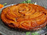 Banana bread façon tarte tatin