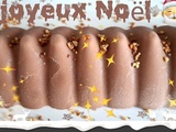 🎄 Bûche glacée magique de Noël chocolat praliné à la poire 🎄