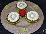 Mini key lime pies (tartelettes au citron vert)