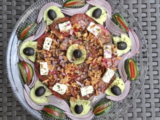 Plateaux entrée et dessert du dimanche