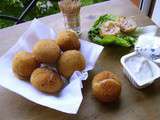 Boulettes au saumon, parmesan et citron