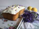 Cake citron-lavande