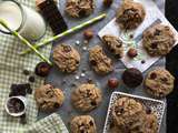 Cookie noisette, figue et chocolat