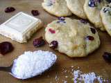 Cookies cranberries et chocolat blanc à la noix de coco