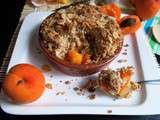 Crumble d’abricots à l’amande [vegan et sans gluten]