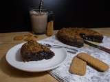 Fondant au chocolat crunchy au spéculoos