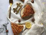 Galette des rois citron-noisette