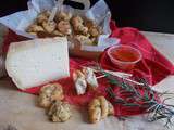 Garlic knot à la sauge, basilic et Pyrénéen