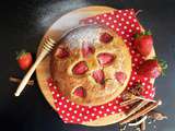 Gâteau à la fraise façon pain d’épices