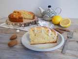 Gâteau au citron, fleur d’oranger et amande