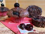 Muffin chocolat amarena (chocolat-cerise)