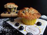 Muffins myrtille-coco