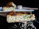 Quiche saumon fumé & courgette au curry