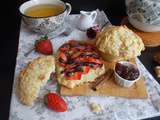 Scones amande et fleur d’oranger