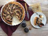 Tarte briochée aux prunes et crème d’amande