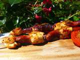 Brochettes poulet et merguez