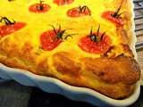 Clafoutis de tomates cerises