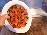 Compotée de tomates