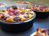 Petits clafoutis aux cerises