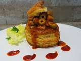 Vol au vent à la tomate