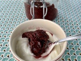 Confiture express sans cuisson