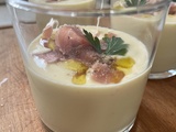 Entrée express : crème d’asperges au yaourt grec