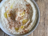 Houmous de haricots blancs à l’ail confit