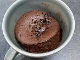 Mug cake banane chocolat