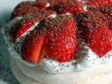 Pavlova aux fraises