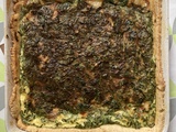 Quiche bleu & fines herbes