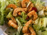 Salade crevettes & avocat