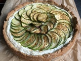 Tarte express aux courgettes