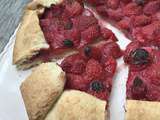 Tarte rustique aux fraises