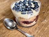 Tiramisu myrtilles & citron