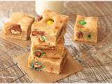 Blondies aux chocolats et m&m's