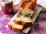 Blueberry cream cheese bread