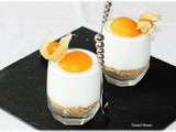 Cheesecake d'abricot en verrine {sans cuisson}