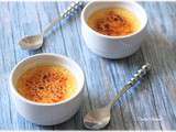 Crème brûlée au lait de coco