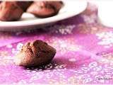 Mini madeleines chocolat miel